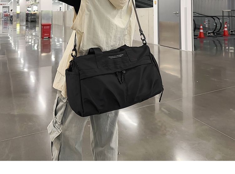 Bag Nylon Lettering Duffel