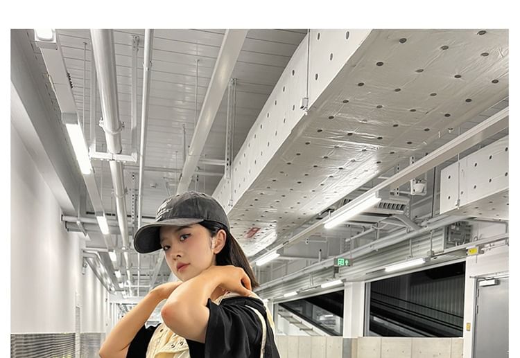 Bag Nylon Lettering Duffel
