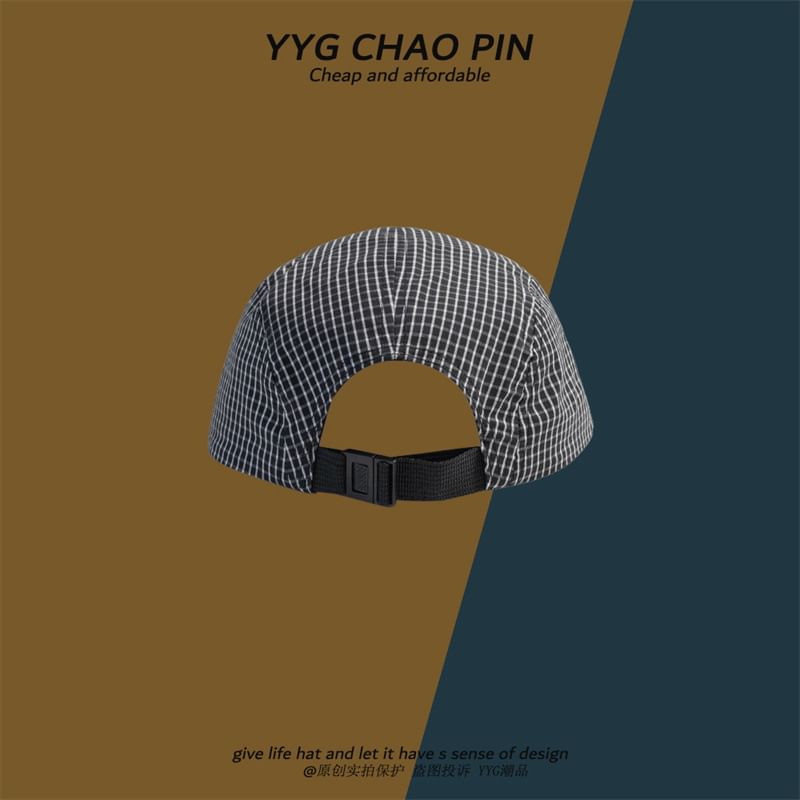 Baseball Cap Plaid
