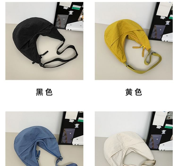Crossbody Bag Plain Nylon