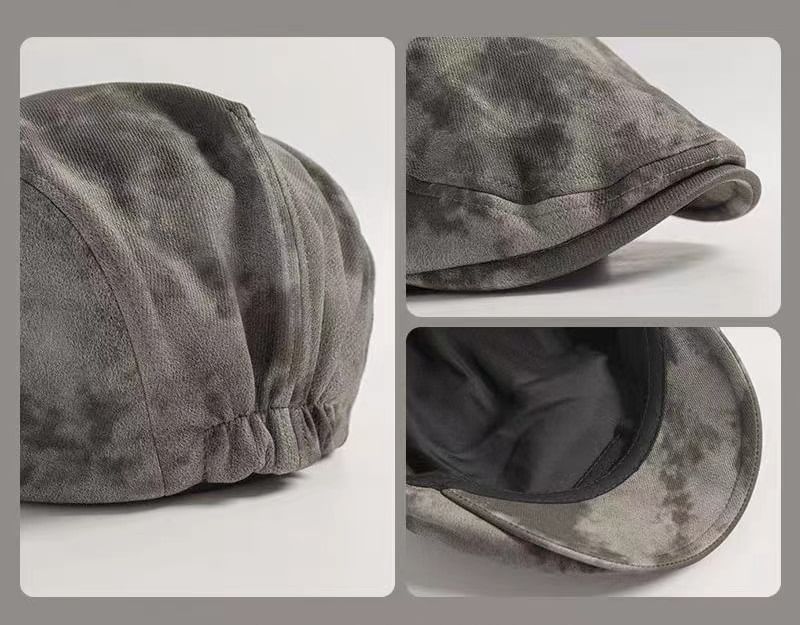 Cap Dye Flat Tie