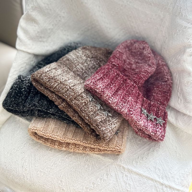 Star Melange Beanie