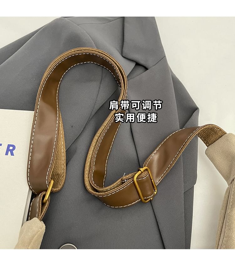 Faux Shoulder Bag Leather