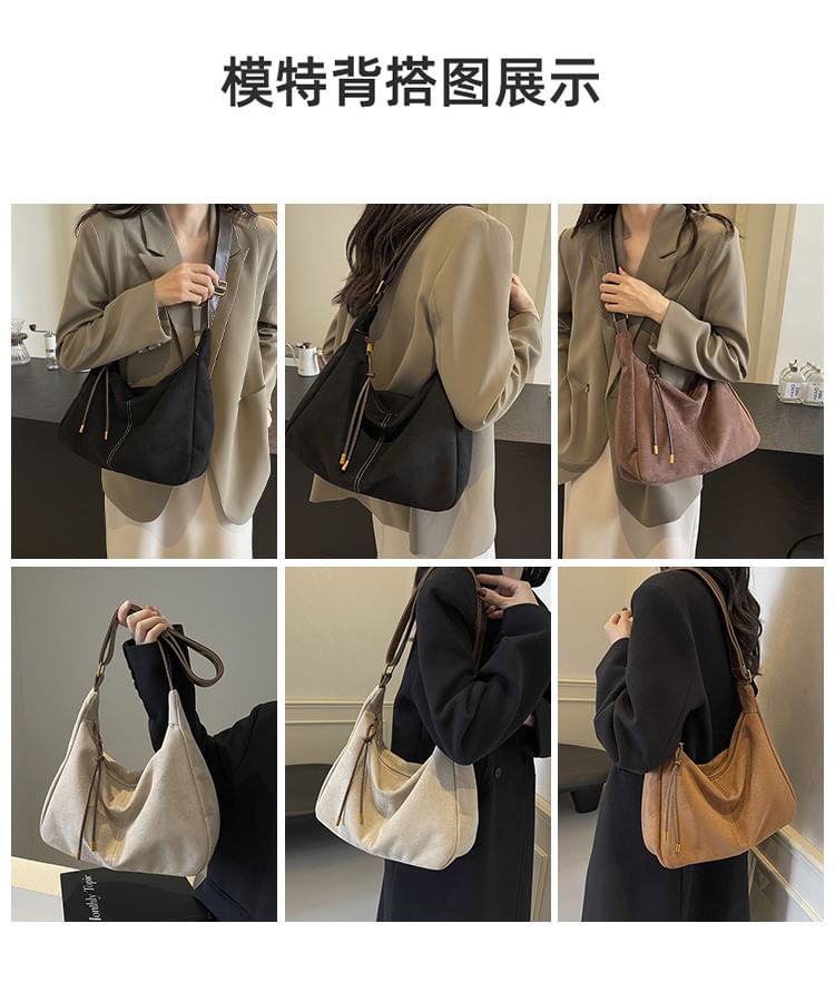 Faux Shoulder Bag Leather