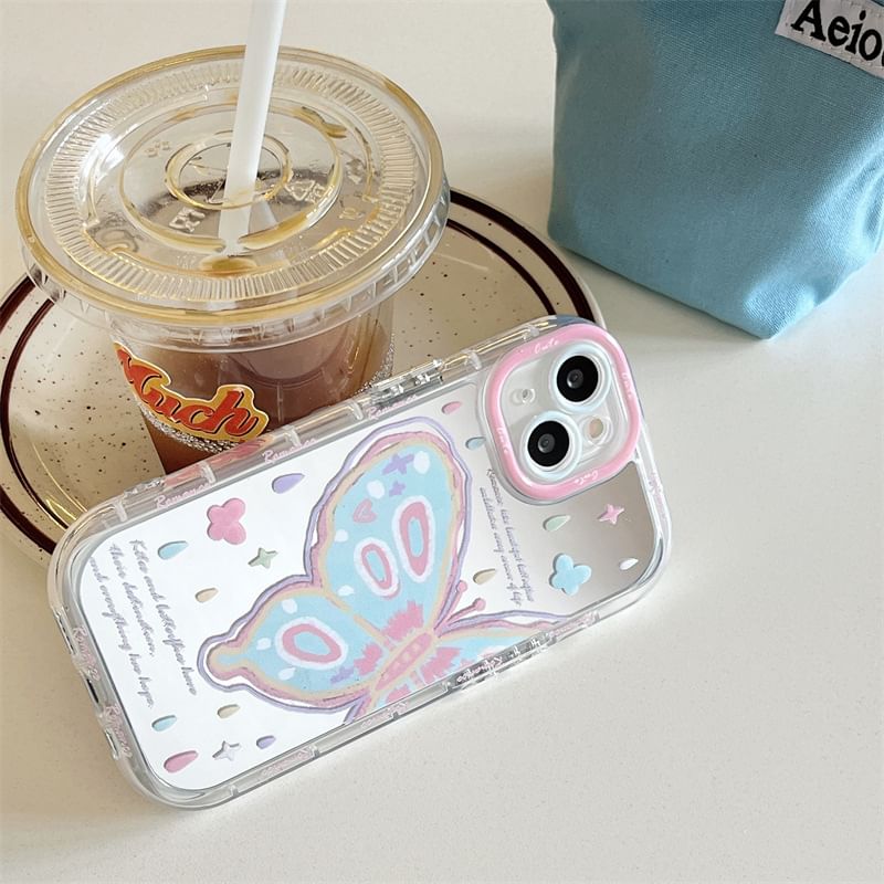 Phone Butterfly Case Mirrored Print