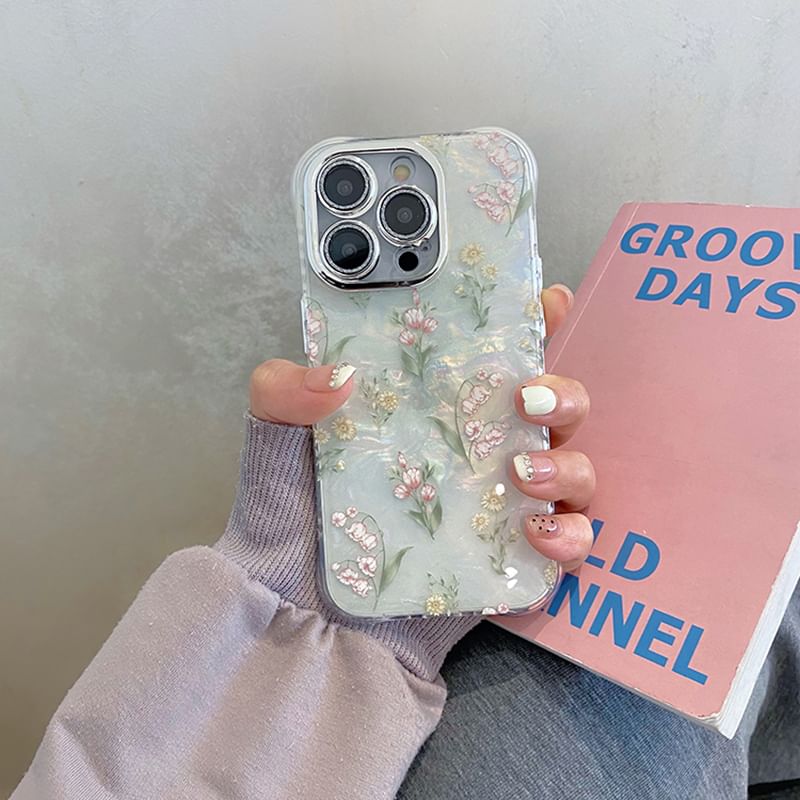 Strap Phone Flower / Set Case