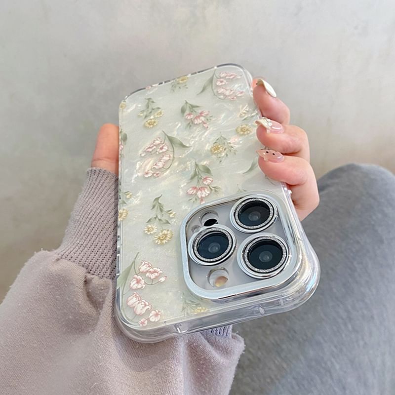 Strap Phone Flower / Set Case