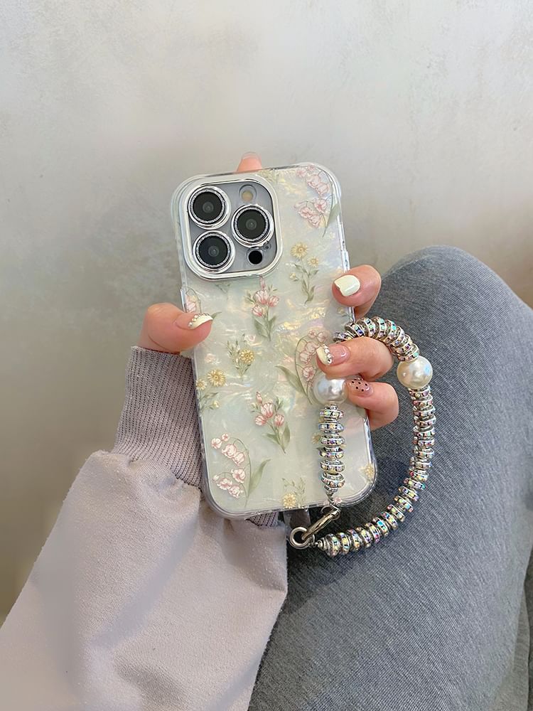 Strap Phone Flower / Set Case