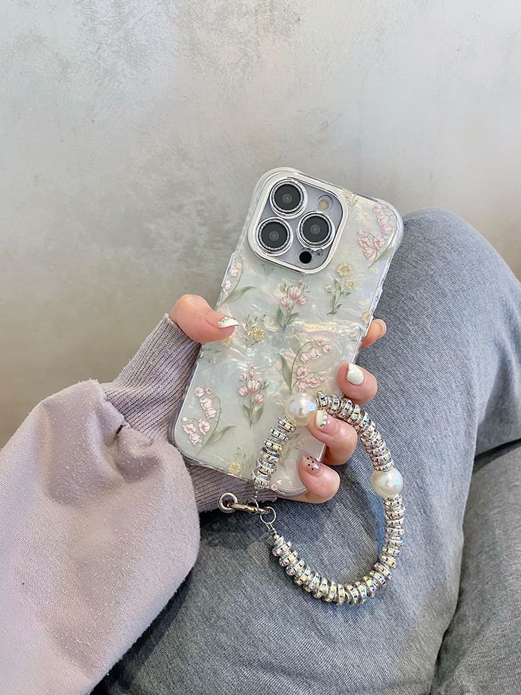 Strap Phone Flower / Set Case