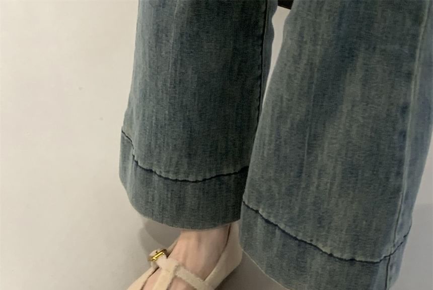 Sample Plain T-Strap Flats