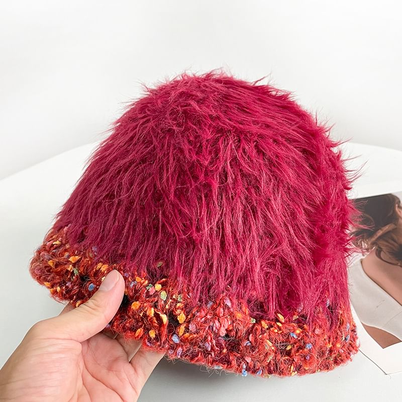 Melange Knit Beanie