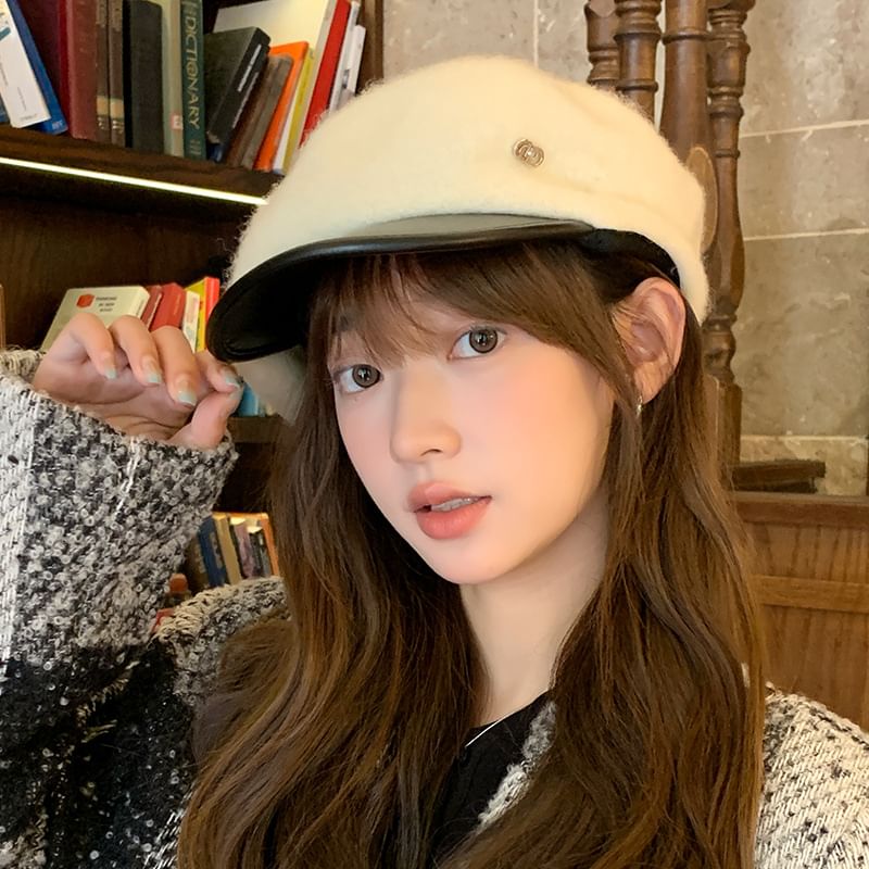 Newsboy Wool Cap