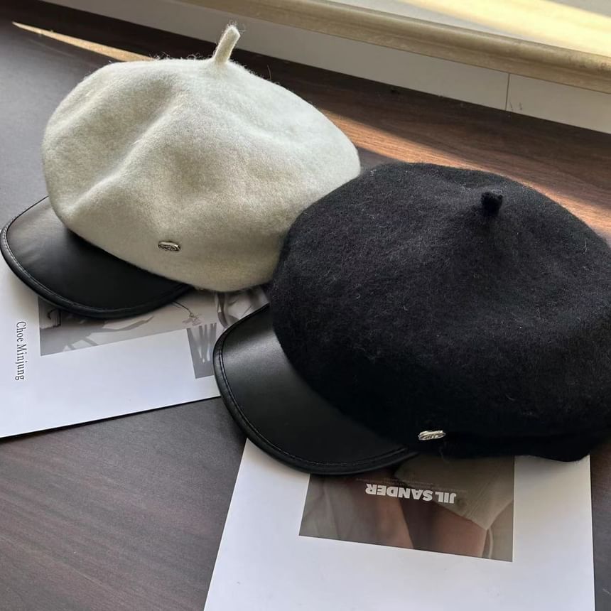 Newsboy Wool Cap