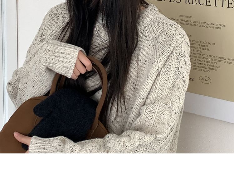 Bow Beaded Beanie