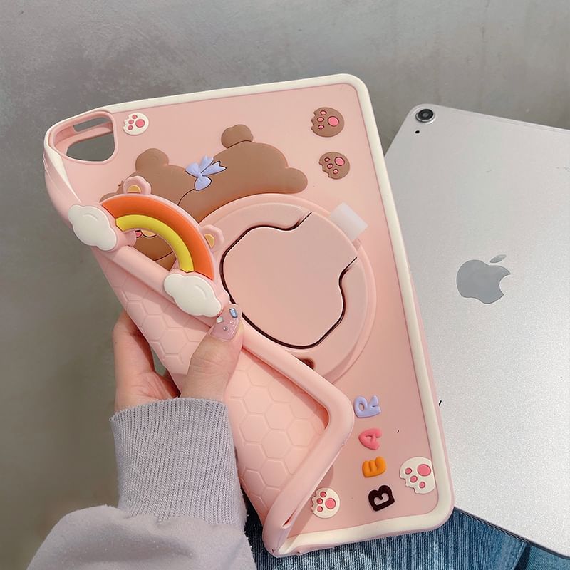 Rainbow Case Bear iPad