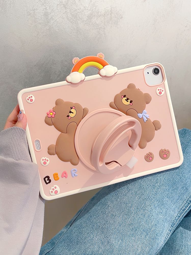 Rainbow Case Bear iPad