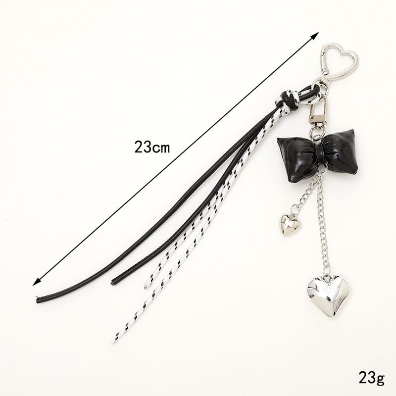 Charm Padded Bow Phone Knotted