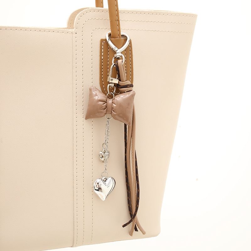 Charm Padded Bow Phone Knotted