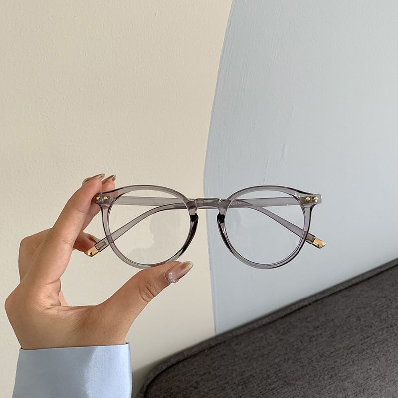Plain Round Eyeglasses