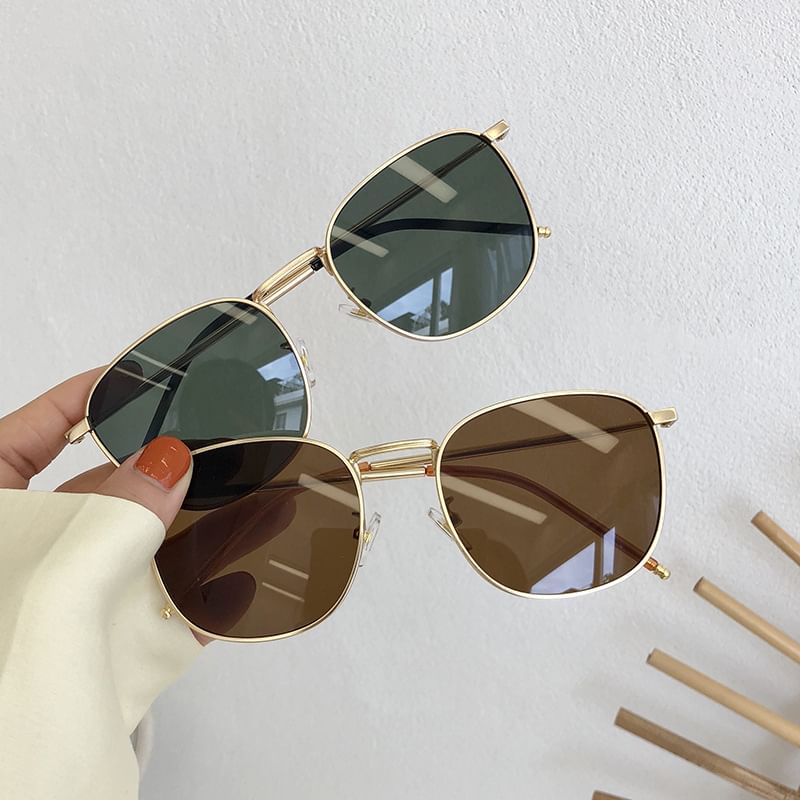 Plain Square Sunglasses