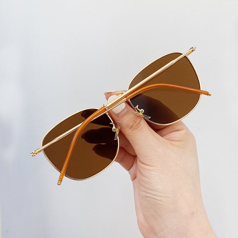 Plain Square Sunglasses