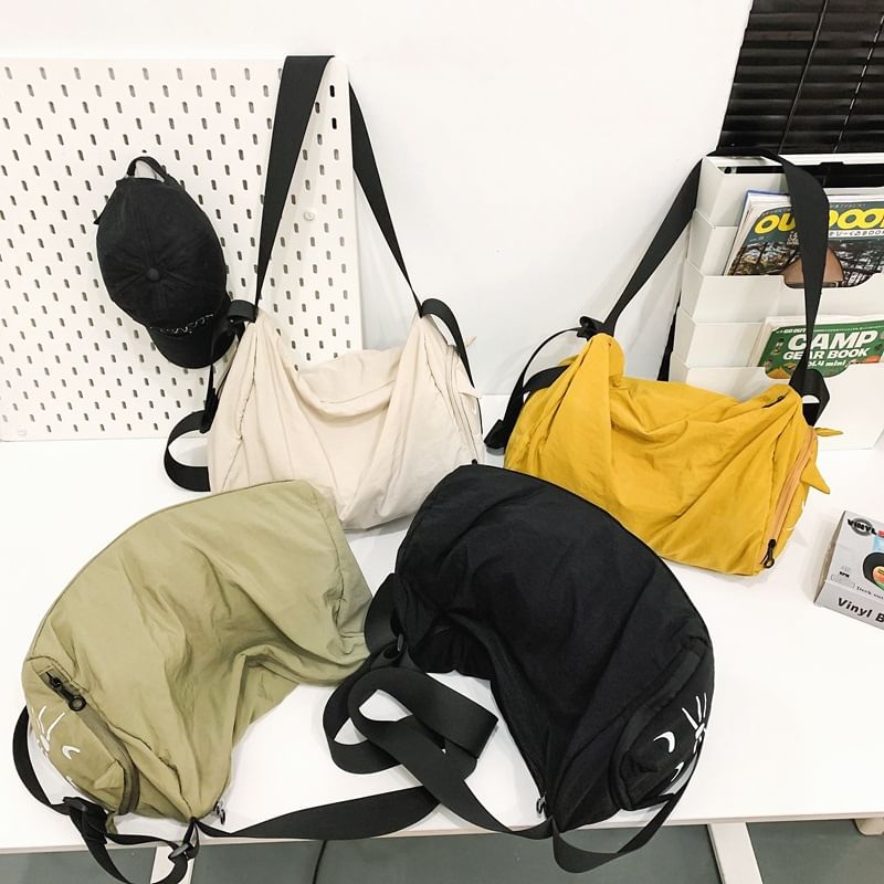 Cat Nylon Bag Messenger Print
