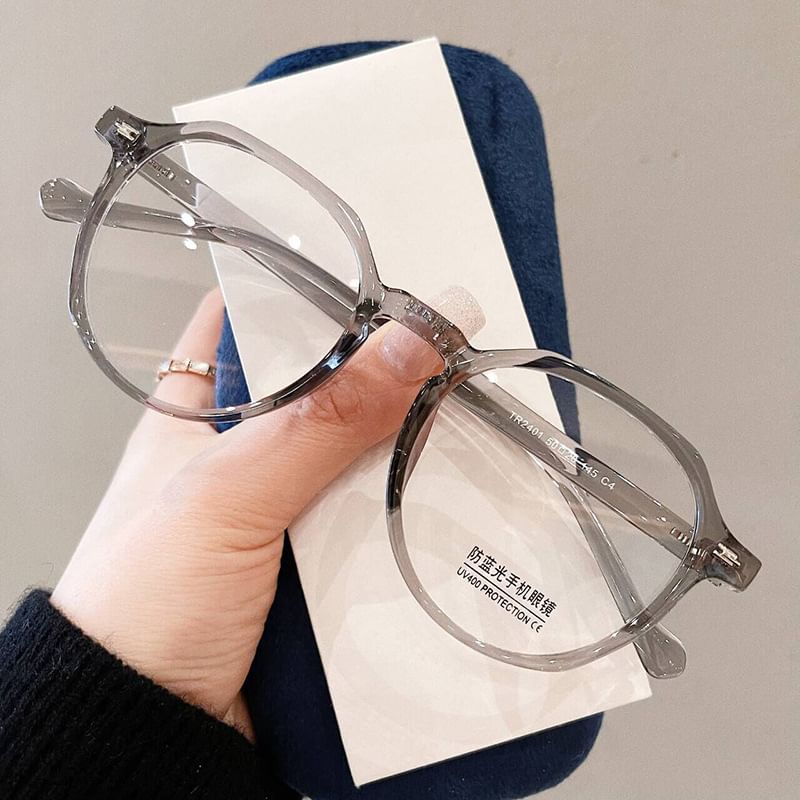 Geometric Blue Light Blocking Glasses