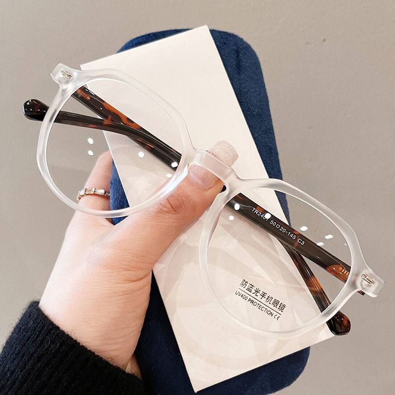 Geometric Blue Light Blocking Glasses