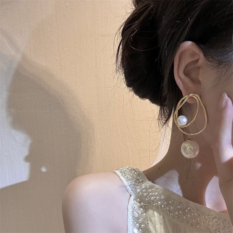 Beaded Drop Earring