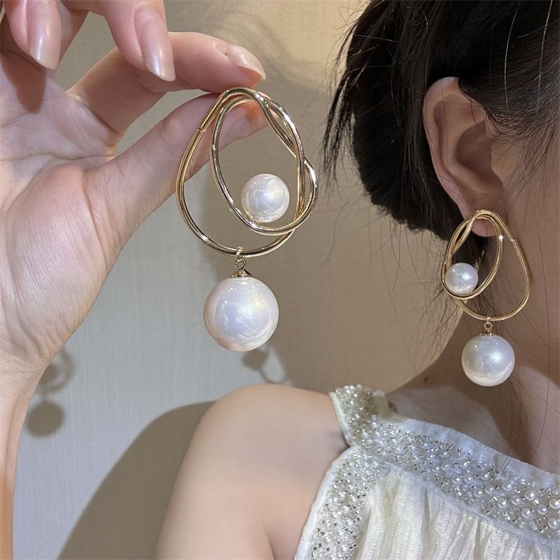 Beaded Drop Earring