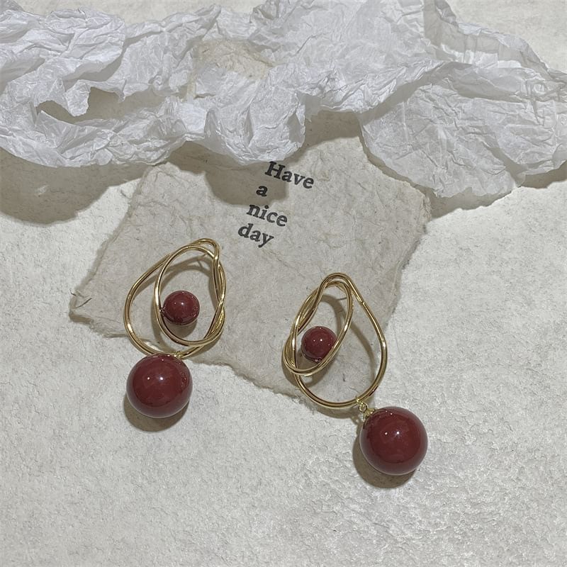 Beaded Drop Earring