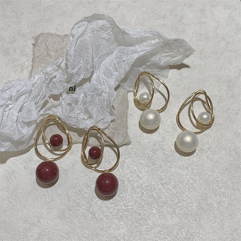 Beaded Drop Earring