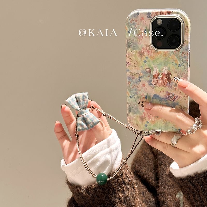 Strap Phone Case / Rabbit Set
