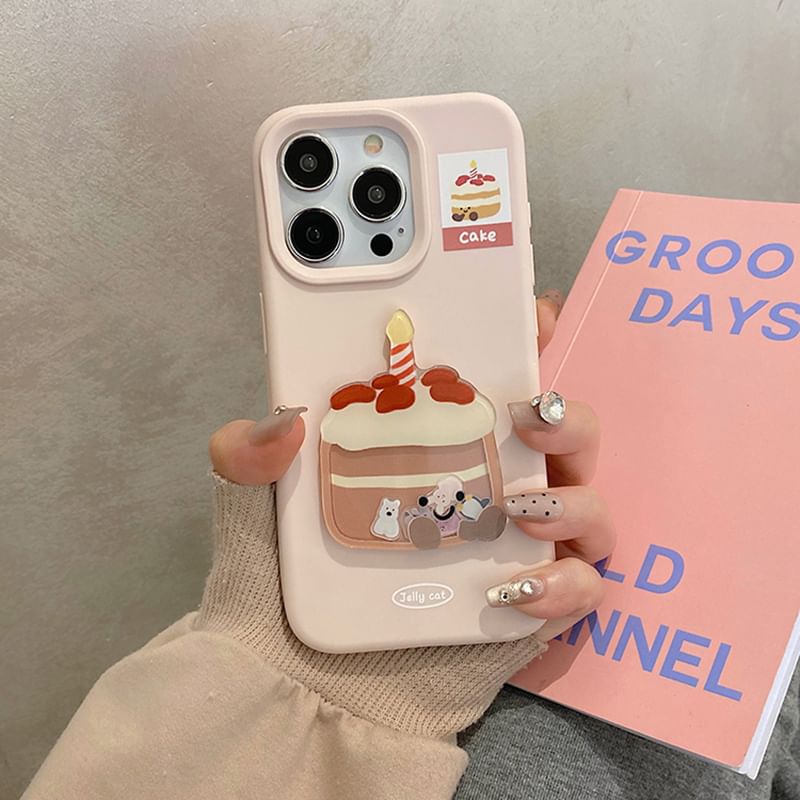 Dog Embroidered Case Phone