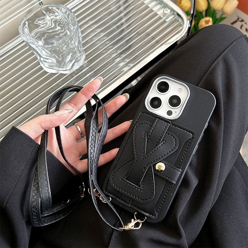Case Card Phone Holder Lanyard