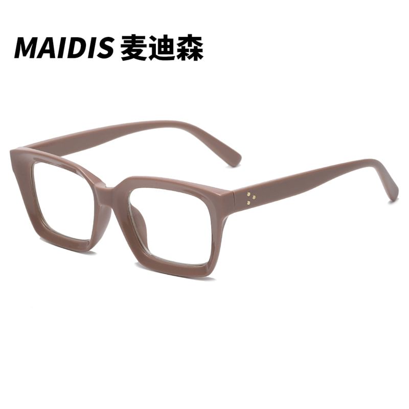 Square Resin Blue Light Blocking Eyeglasses