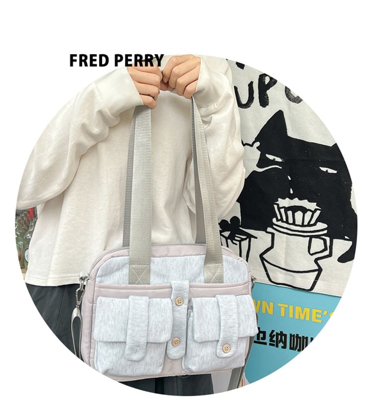 Multi-Pocket Plain Computer Bag