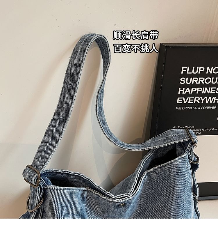 Bag Tote Denim Plain