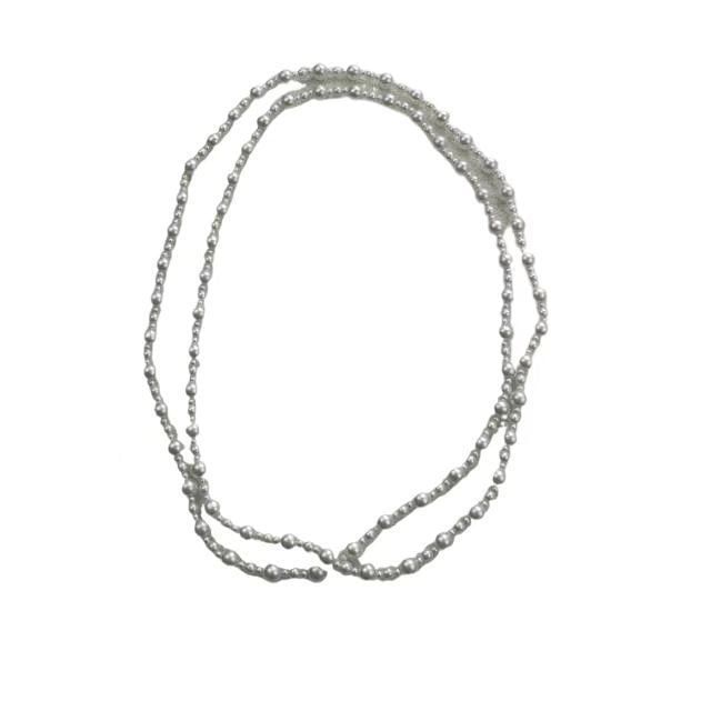 Sample Faux Pearl Beaded Layered Necklace