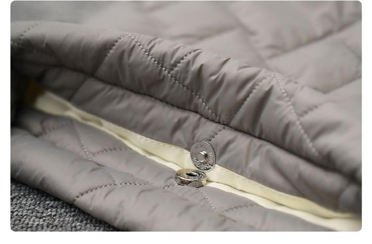 Sample Plain Drawstring Quilted Tote Bag