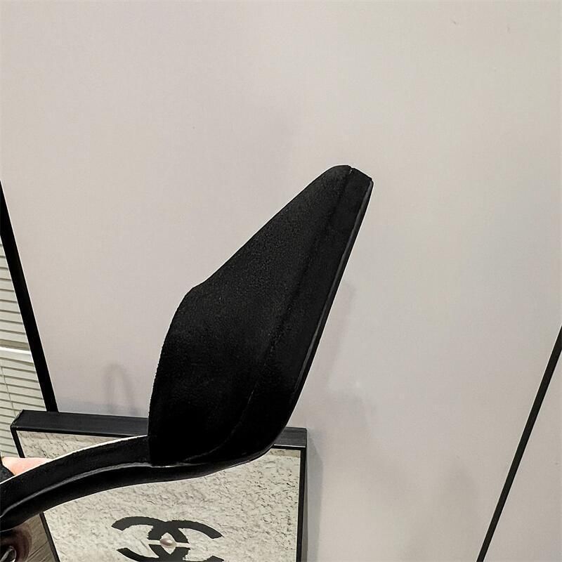 Sample Pointed Toe Platform Bow Rhinestone Fringe Ankle Strap Velvet Stiletto Pumps