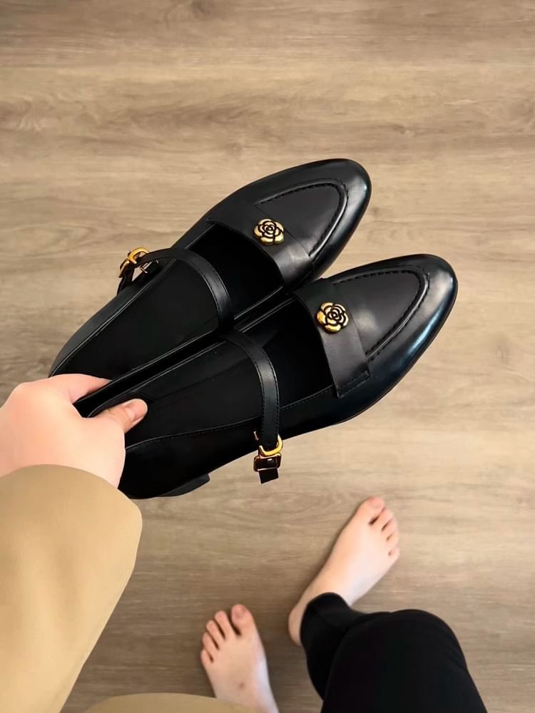 SampleBlock Heel Mary Jane Pumps