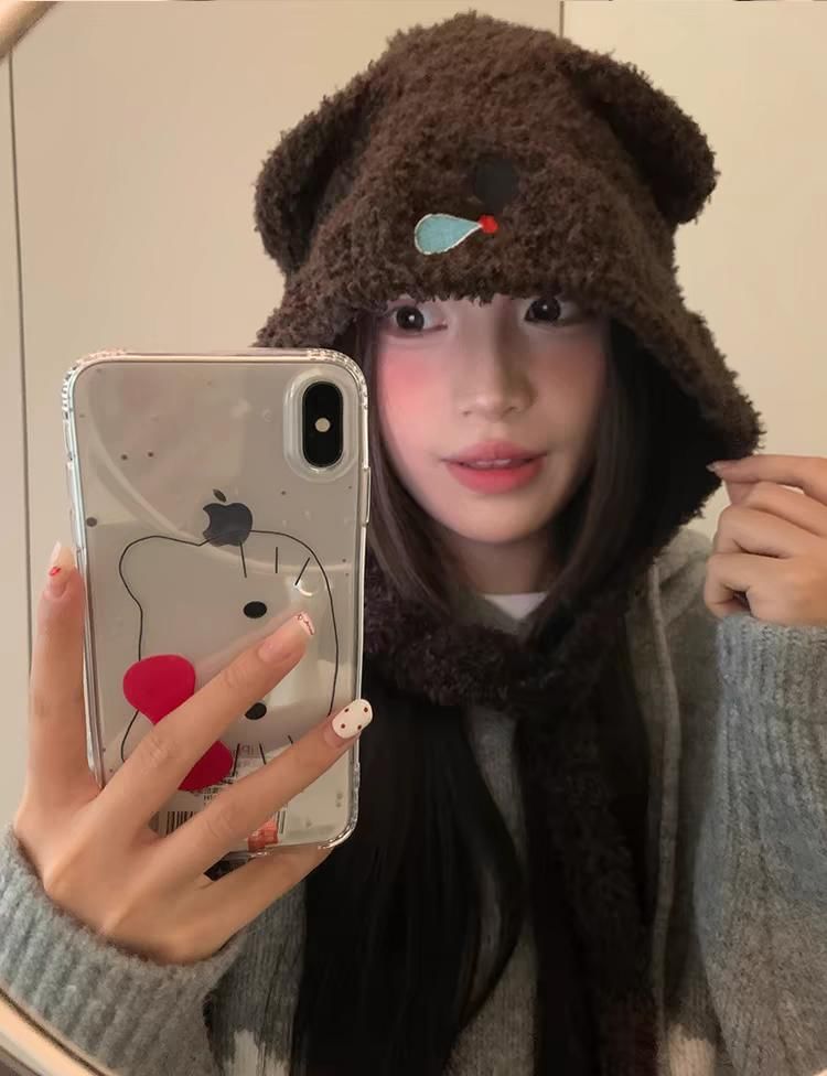 Koala Hat Bonnet Knit