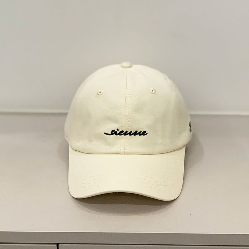Letter Cap Embroidered
