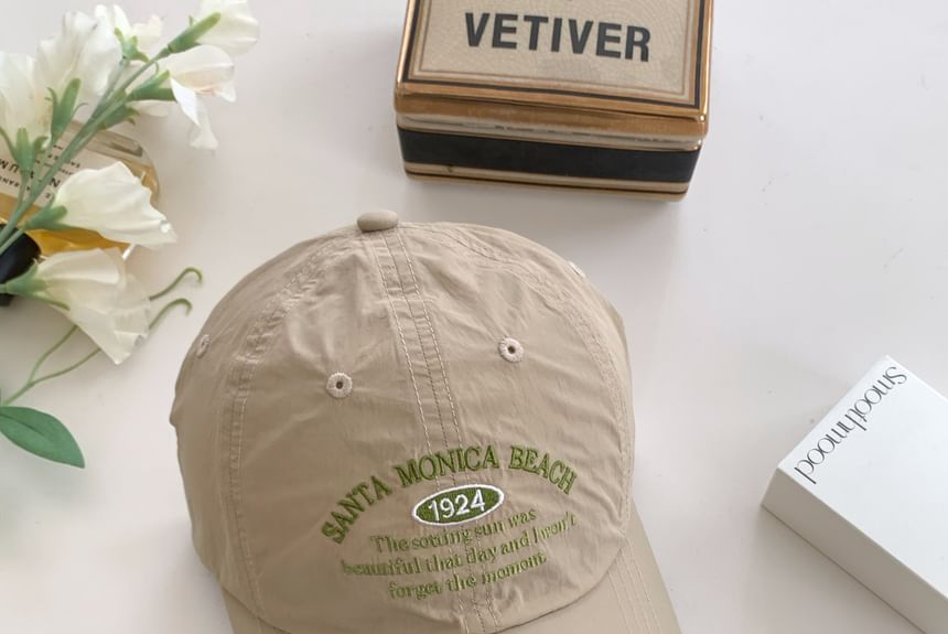 Cap Embroidered Baseball Letter