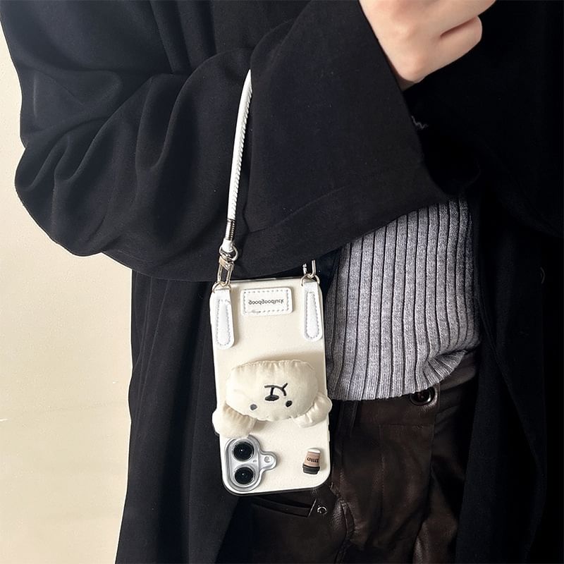 Case Phone Bear with Puffed Strap