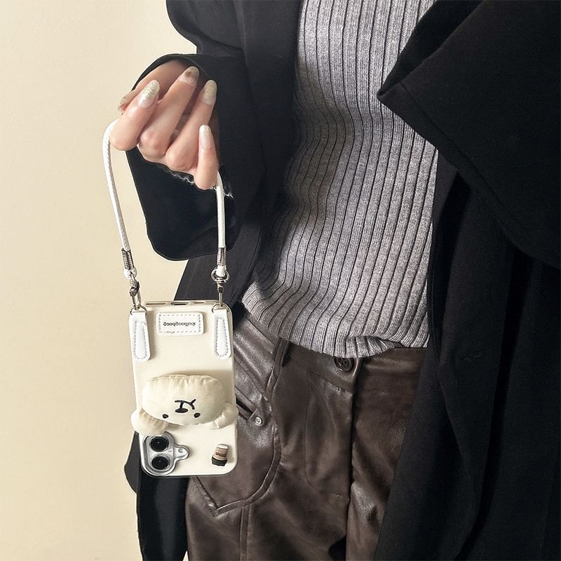 Case Phone Bear with Puffed Strap