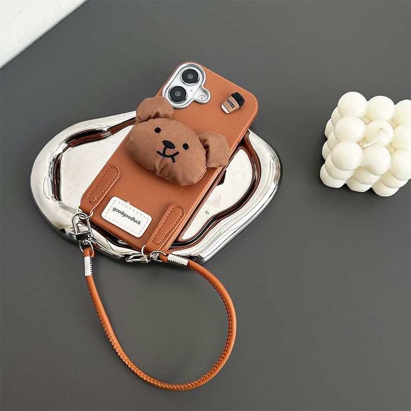 Case Phone Bear with Puffed Strap