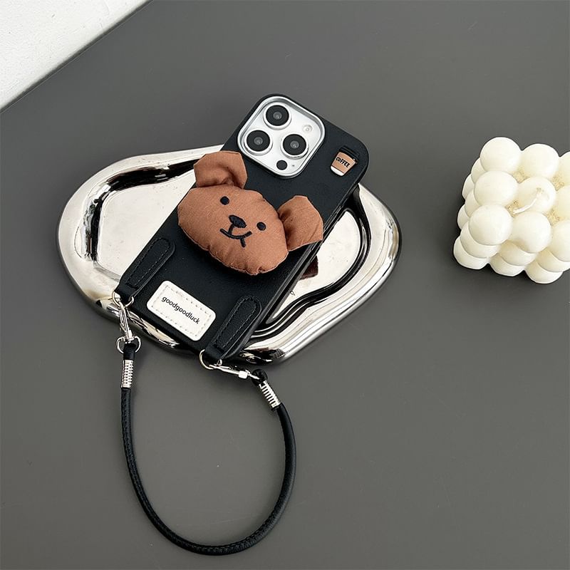 Case Phone Bear with Puffed Strap
