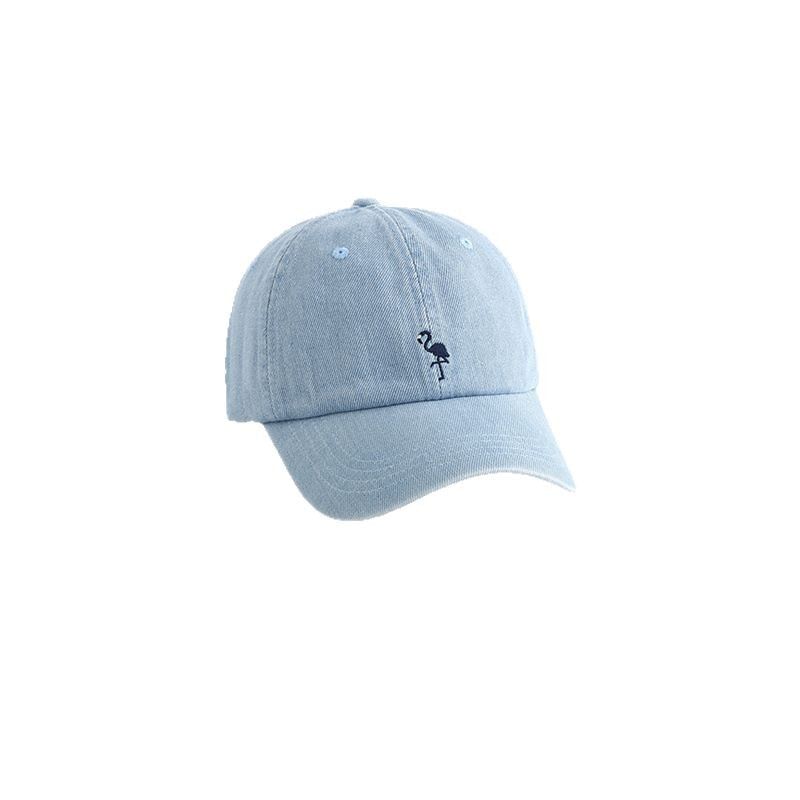 Cap Embroidered Baseball Flamingo